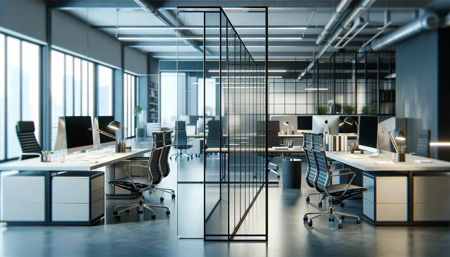 Smart glass privacy screens