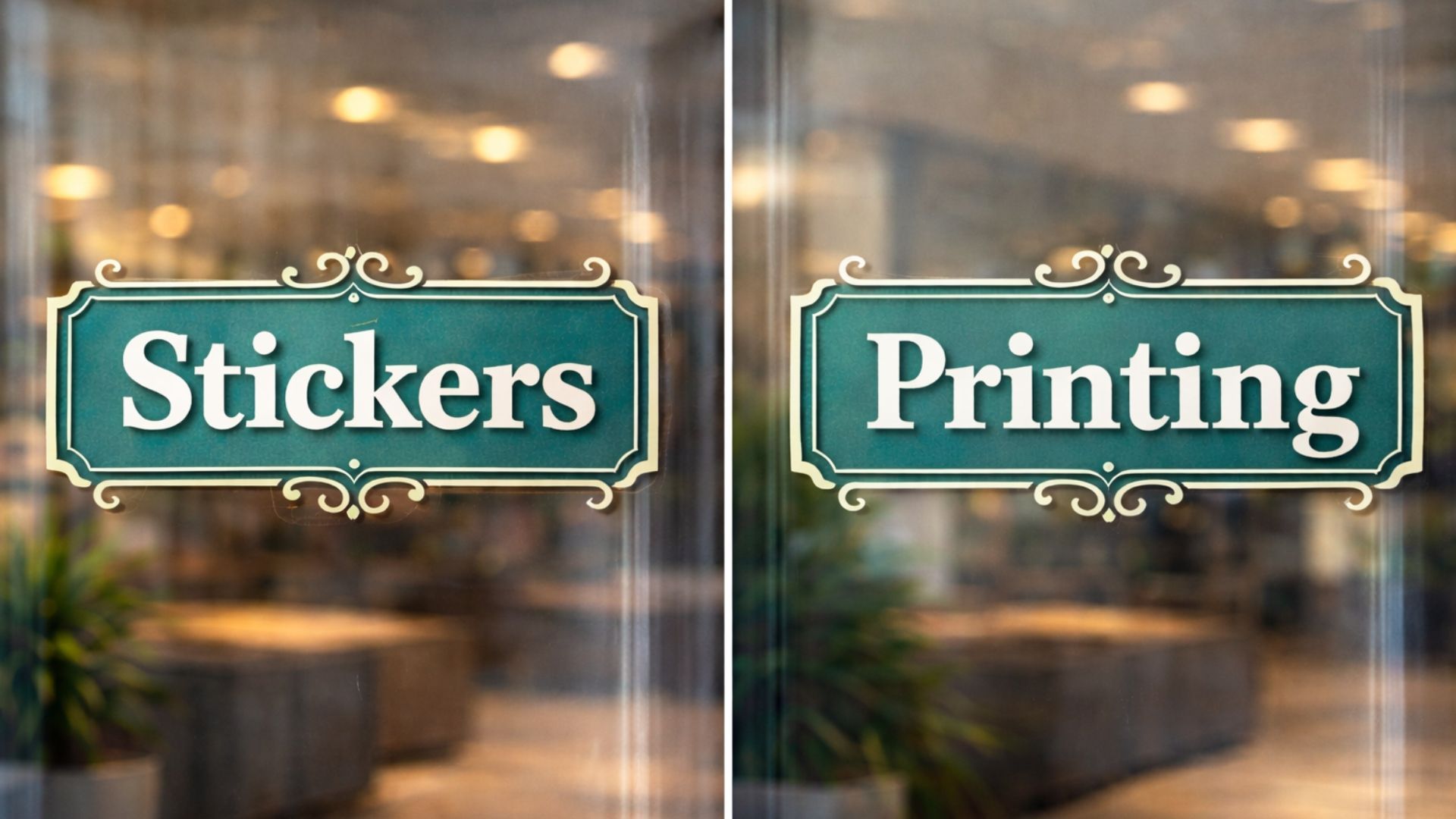 Are you looking to put your business branding on glass? Explore the pros and cons of glass stickers