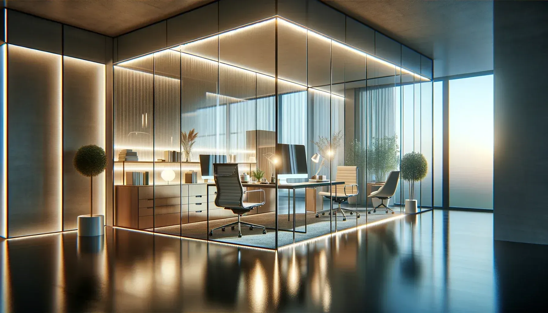 Architectural safety glass