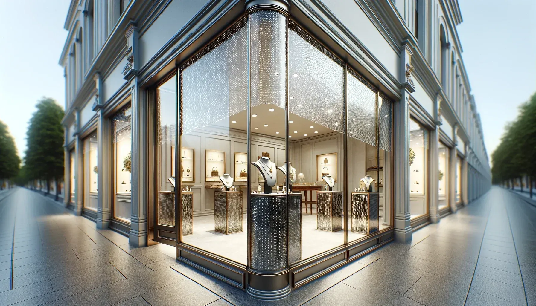 Switchable security glass