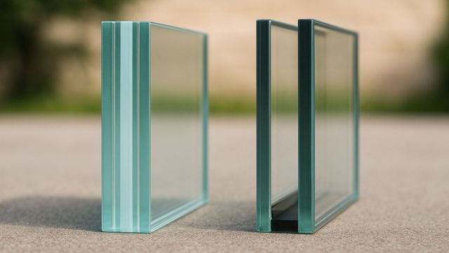 Laminated glass and double glazing units both consist of two glass sheets – but they diffe