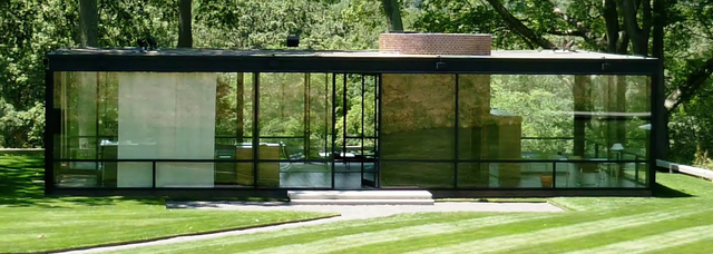 Picture of The Glass House, New Canaan, Connecticut, USA. Picture of The Glass House, New Canaan, Connecticut, USA.