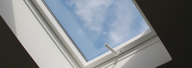 Picture of a skylight. Picture of a skylight.