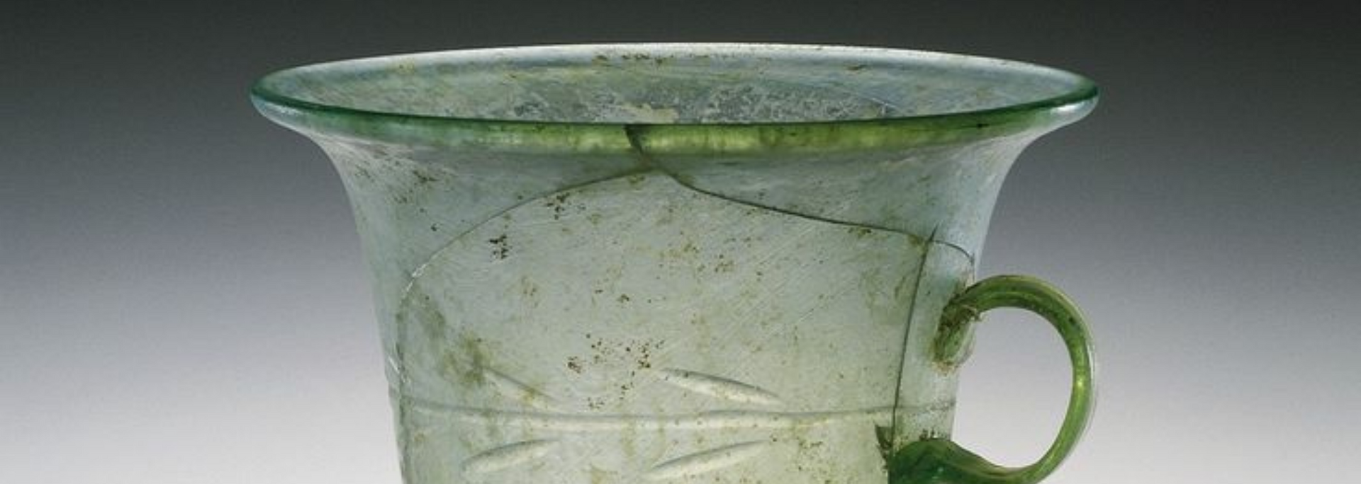 Picture of a Roman glass artefact