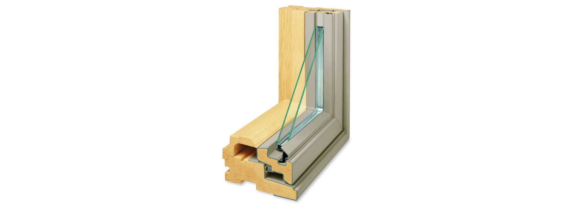 Picture of a cross-section of a double-glazed window.