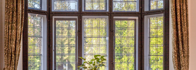 Picture of an example of secondary glazing Picture of an example of secondary glazing