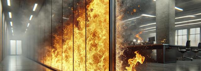 Image d'un feu faisant rage contre une vitre. Image d'un feu faisant rage contre une vitre.