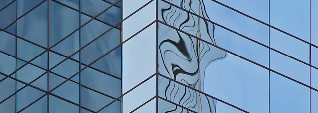 Picture of glass distortion. Picture of glass distortion.