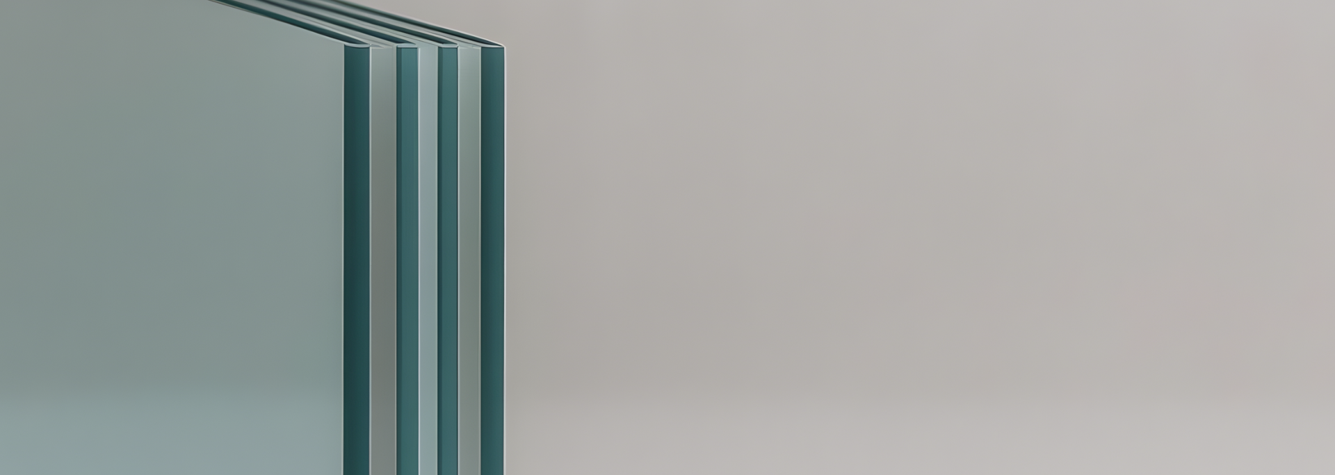 Picture of laminated glass interlayers. 