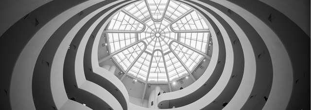 Picture of the Guggenheim Museum. Picture of the Guggenheim Museum.