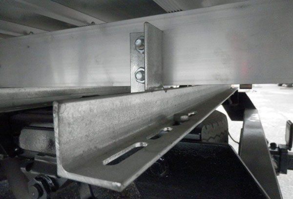 A Close up Of a Metal Beam Attached to A Trailer — Welshpool, WA — PTE Group Pty Ltd