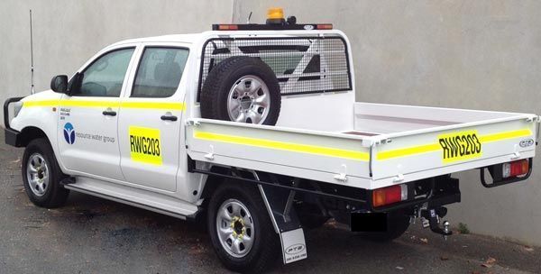 A White Truck with The Letters Rwg203 on The Side — Welshpool, WA — PTE Group Pty Ltd