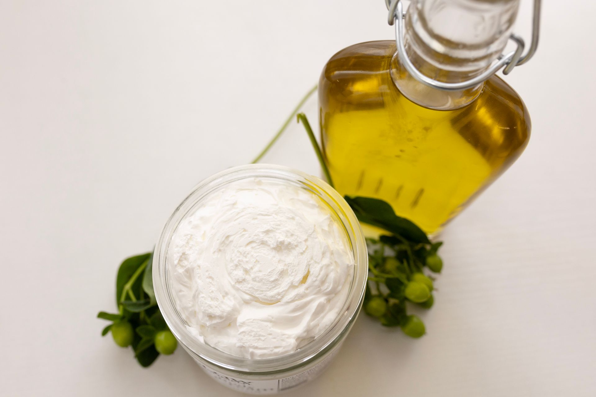 A jar of Allow Nourishment's Bright Start Tallow Cream