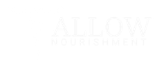 The Allow Nourishment logo in white