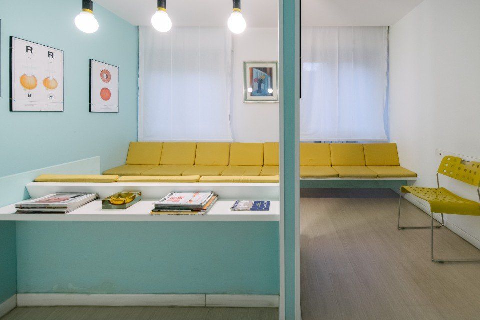 Sala d'aspetto studio dentistico