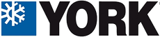A logo for york with a snowflake on it