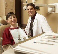 Boy with Dentist, General Dental Services in Nyack, NY