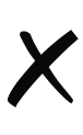 x logo