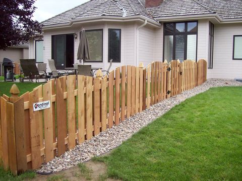 Backyard Privacy Fence — Wood Fencing in Omaha, NE