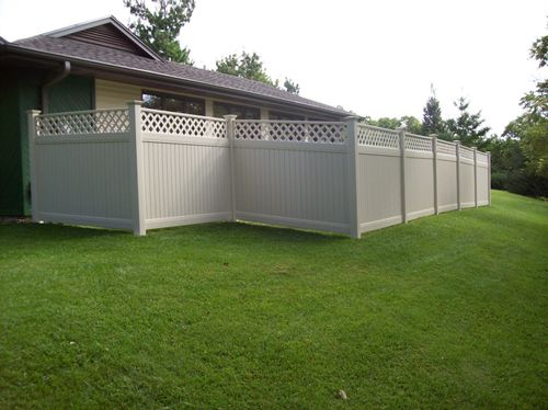 Commercial Security Fence — PVC Fences in Omaha, NE
