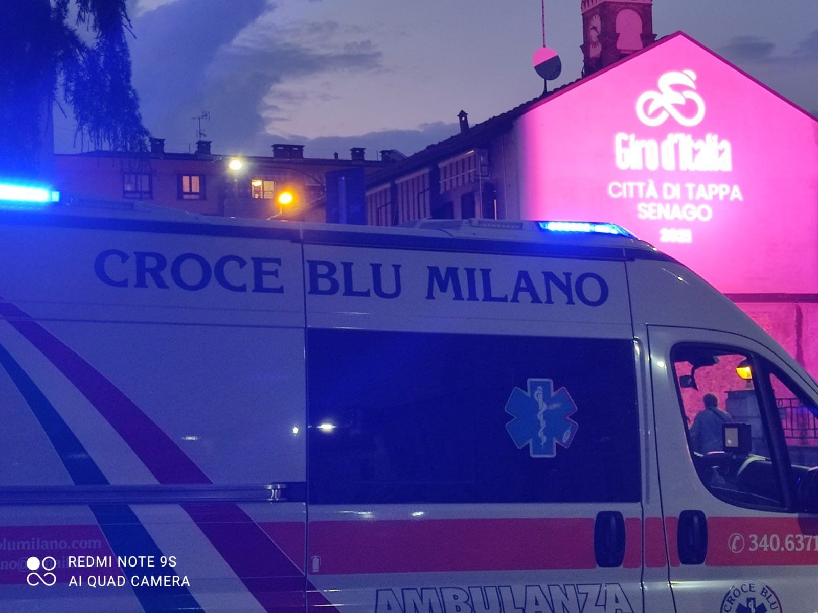 attrezzatura interna di un'ambulanza
