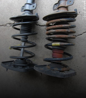A pair of shock absorbers | A2z AutosLLC