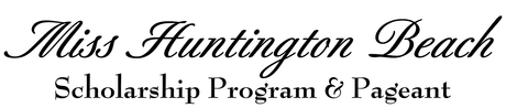 Miss Huntington Beach Scholarship Program & Pageant Miss Huntington Beach Scholarship Program & Pageant logo.