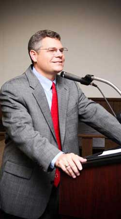 Person Making a Speech — Greeneville, TN — Edward Kershaw Attorney at Law