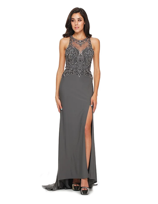Elegant Gray Prom Dress — Hartford, CT — Casa Tony