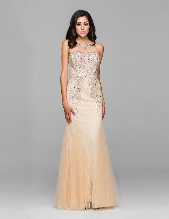 Cream Prom Dress — Hartford, CT — Casa Tony