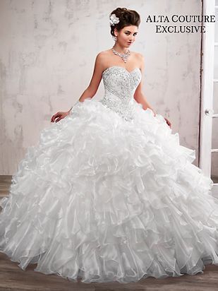 White Quinceañera Gown — Hartford, CT — Casa Tony