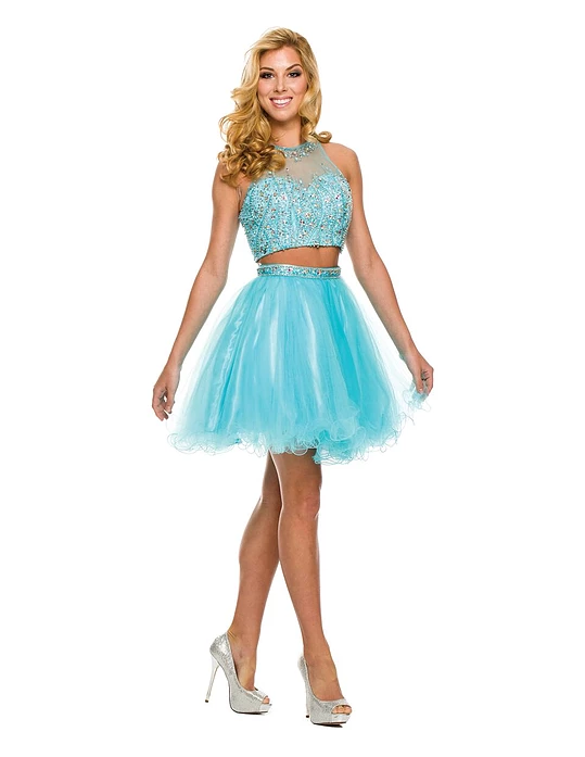 Short Blue Prom Dress — Hartford, CT — Casa Tony