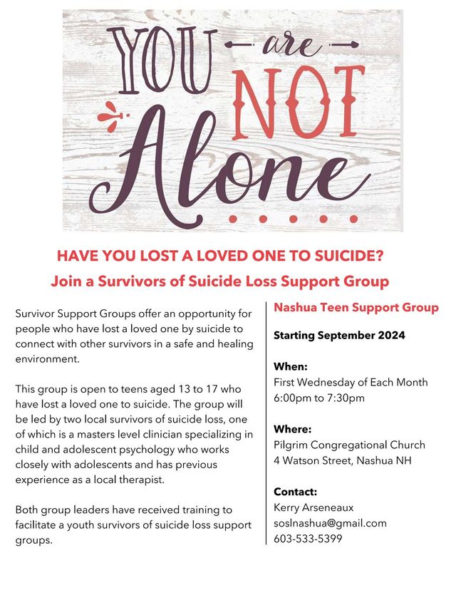 Grief Support Groups in Nashua, NH | Davis Funeral Home