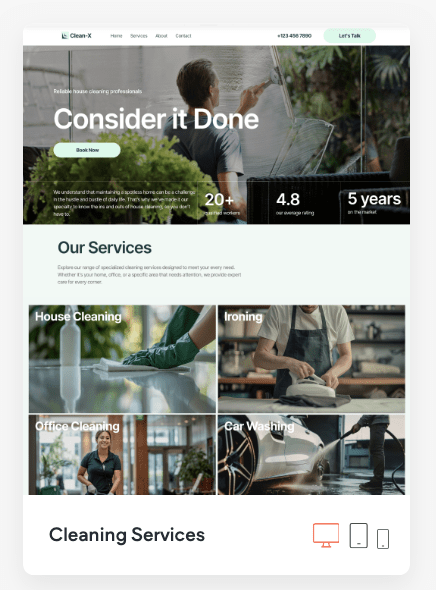 duda website templates