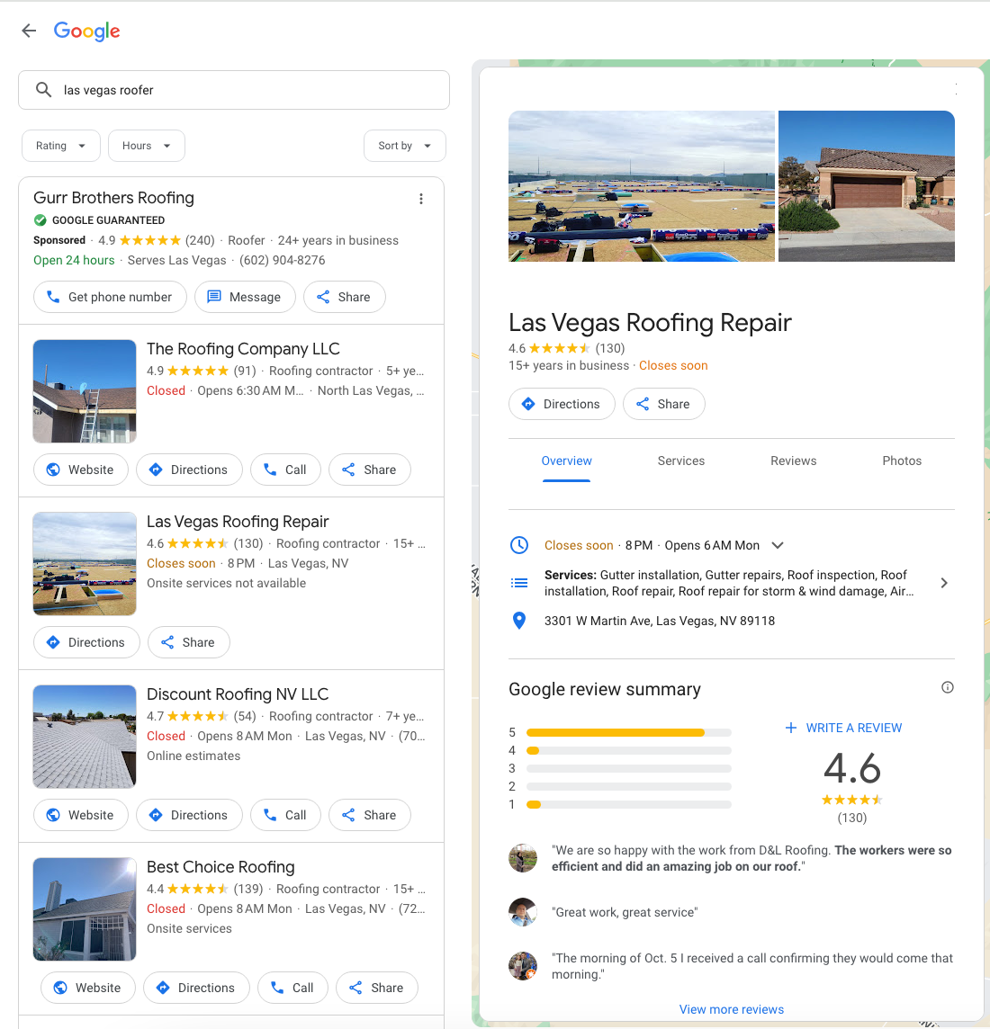 roofing seo,roofing google maps