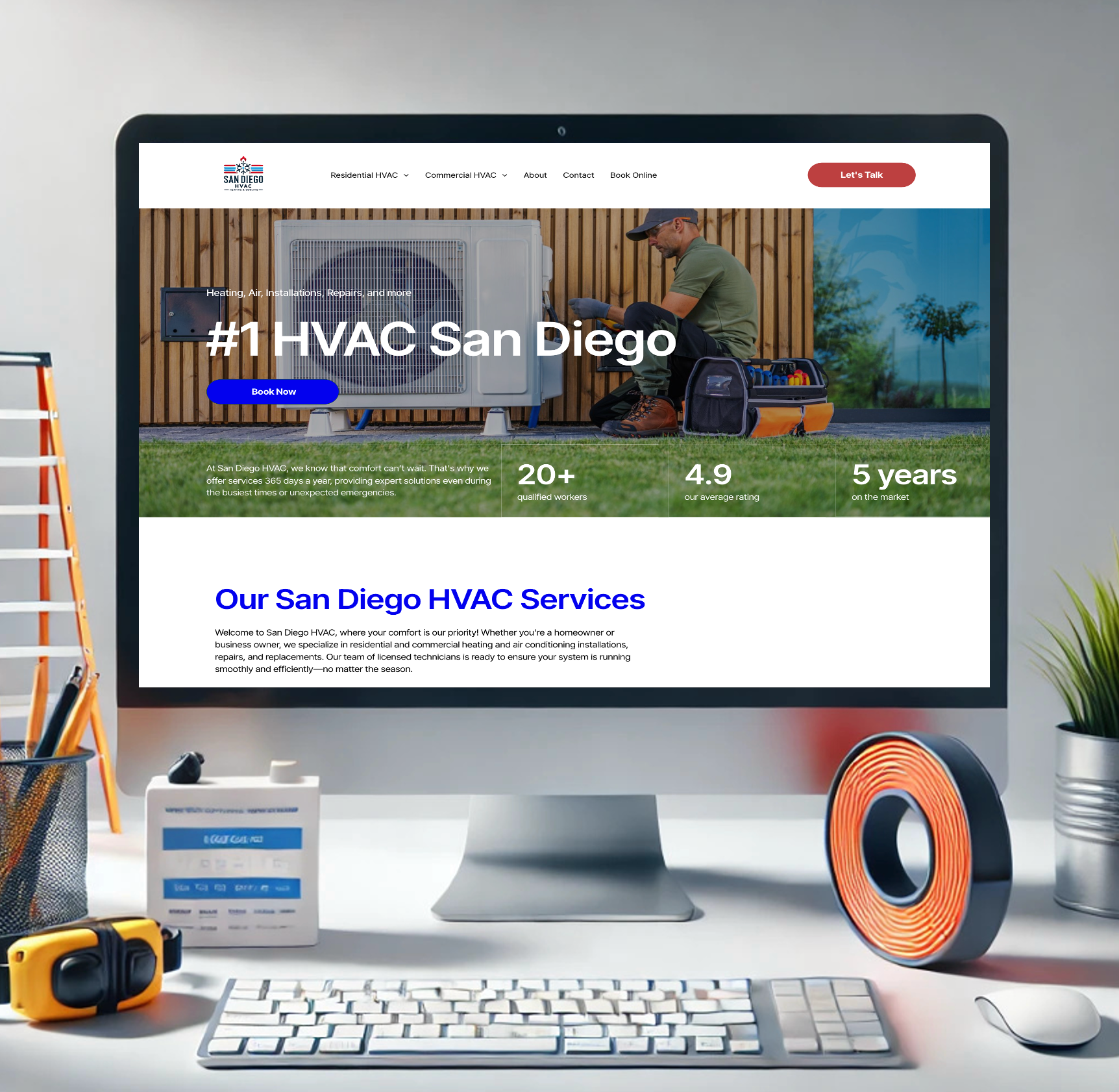 hvac website,hvac website services