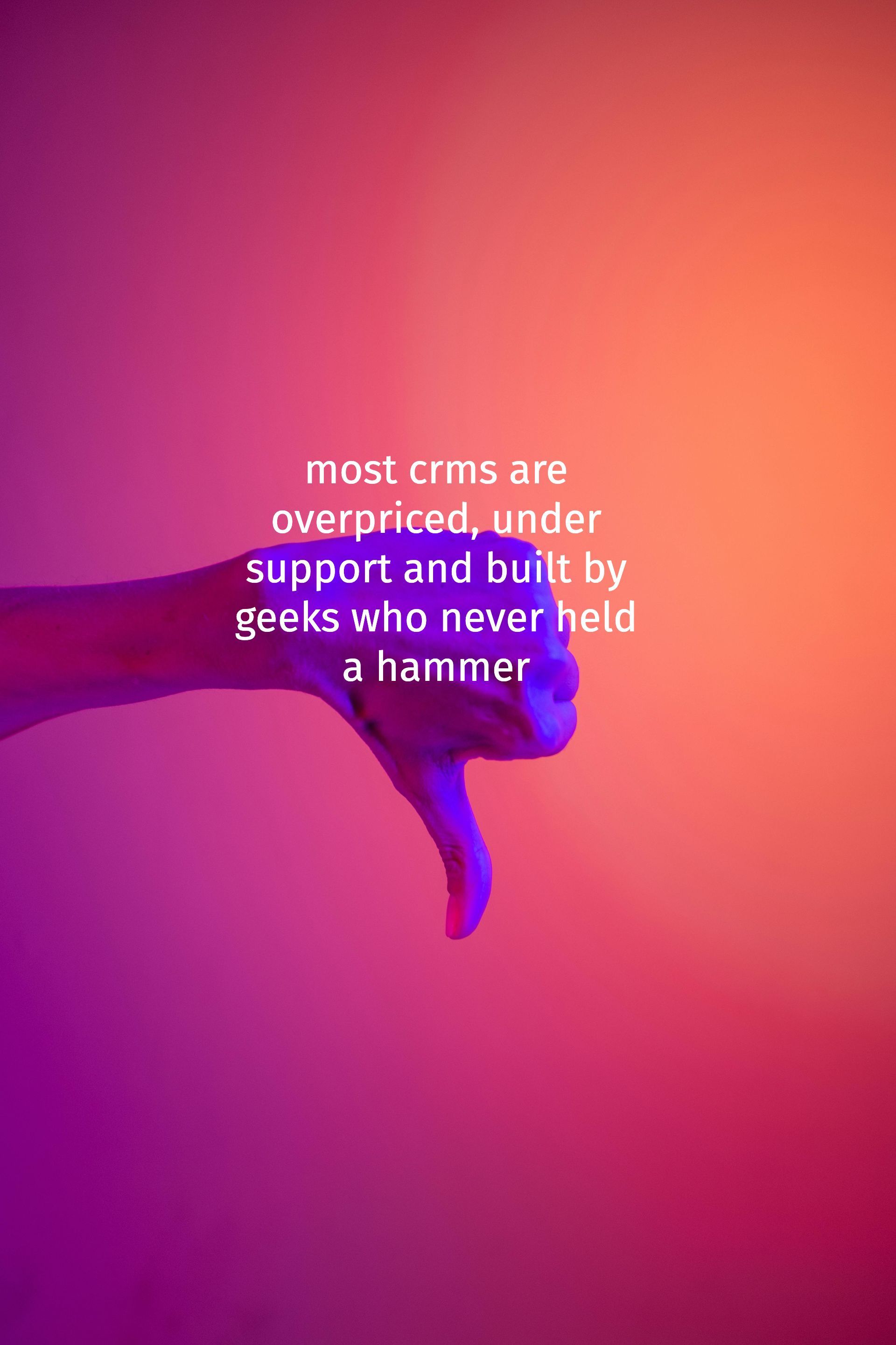 crms suck,vcita is the best crm,home services crm,contractor crm