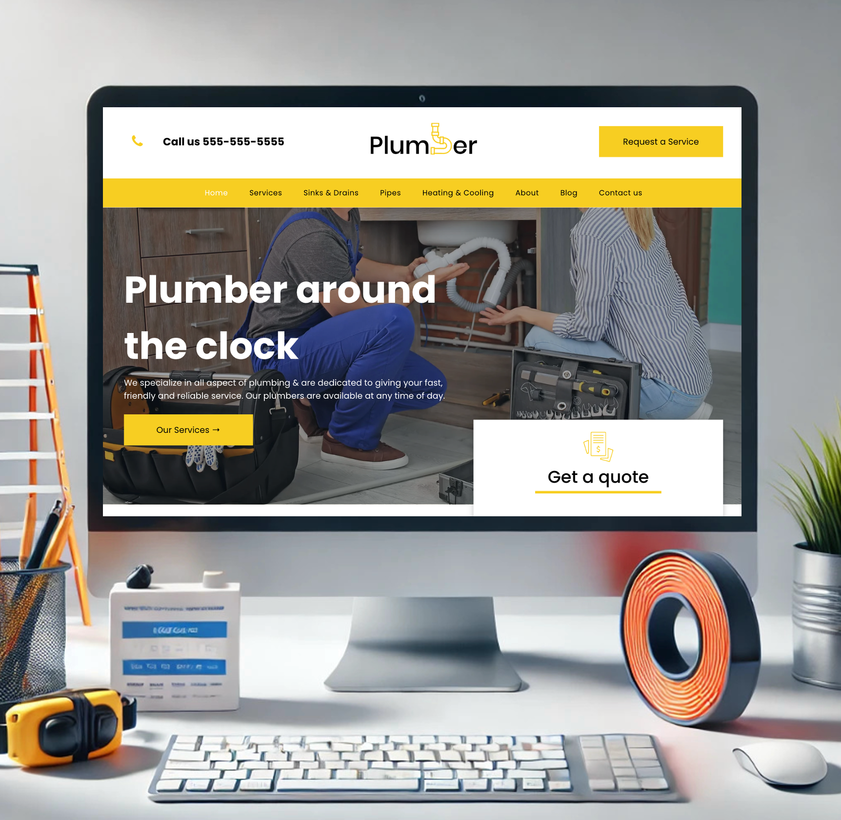 plumber website