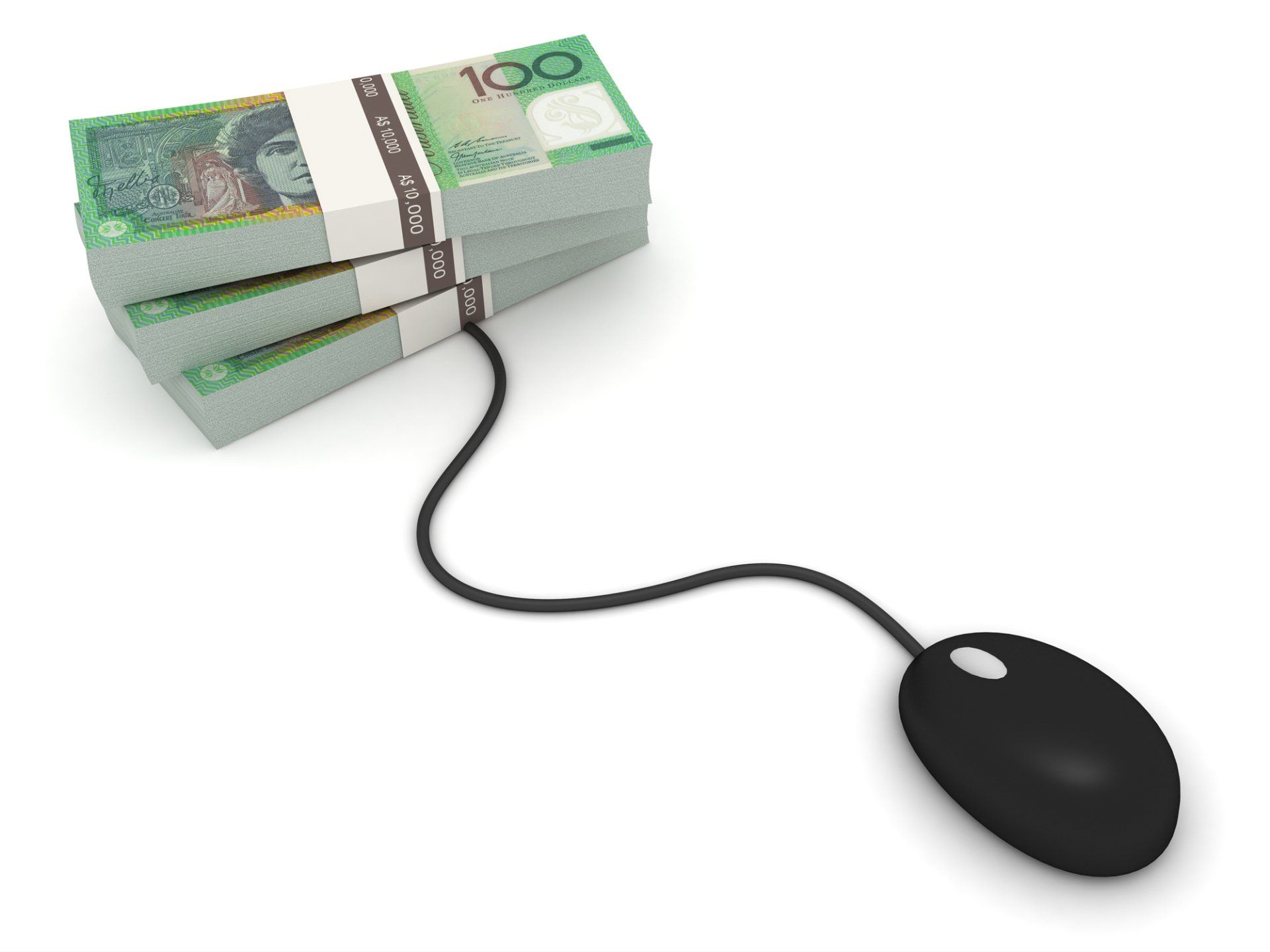 Money and Computer Mouse — Melbourne, VIC — Robinson St Accounting