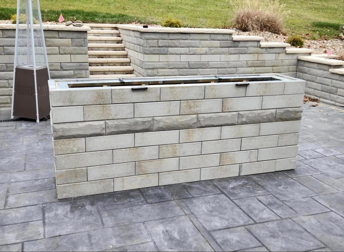 New Fire table - Sunset Hills, MO - Hoffman Concrete LLC