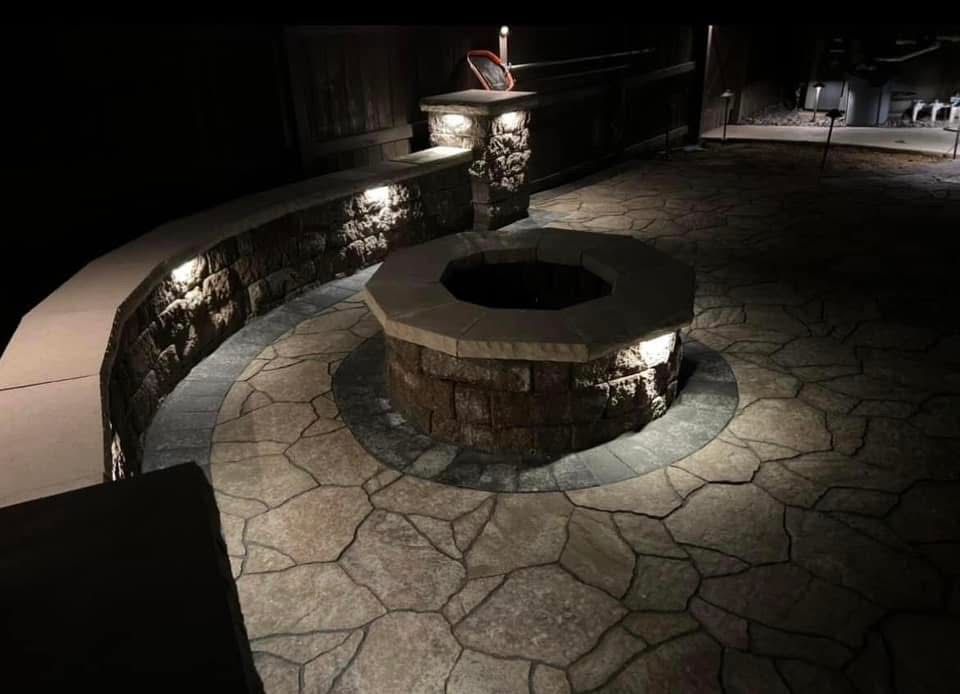 Stamp Patio — Barnhart, MO — Hoffman Concrete LLC