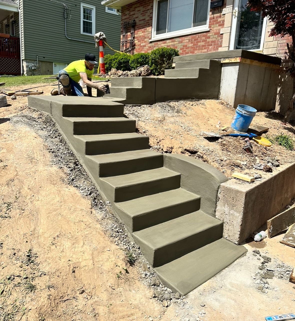 Concrete Stairs — Maryland Height, MO — Hoffman Concrete LLC