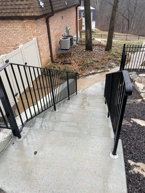 Stairs Railings — Barnhart, MO — Hoffman Concrete LLC