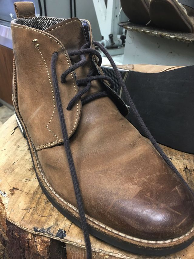 Shoe Repair, Leather Reconditioning, Replacement Soles