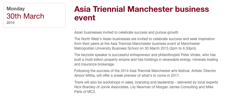 KEYNOTE SPEAKER PROF. PETER VIRDEE AT MANCHESTER METROPOLITAN UNIVERSITY