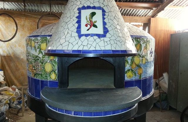 BISCOTTO DI SORRENTO 34.5X39.5x2,5 - PIETRA REFRATTARIA FORNO PIZZA