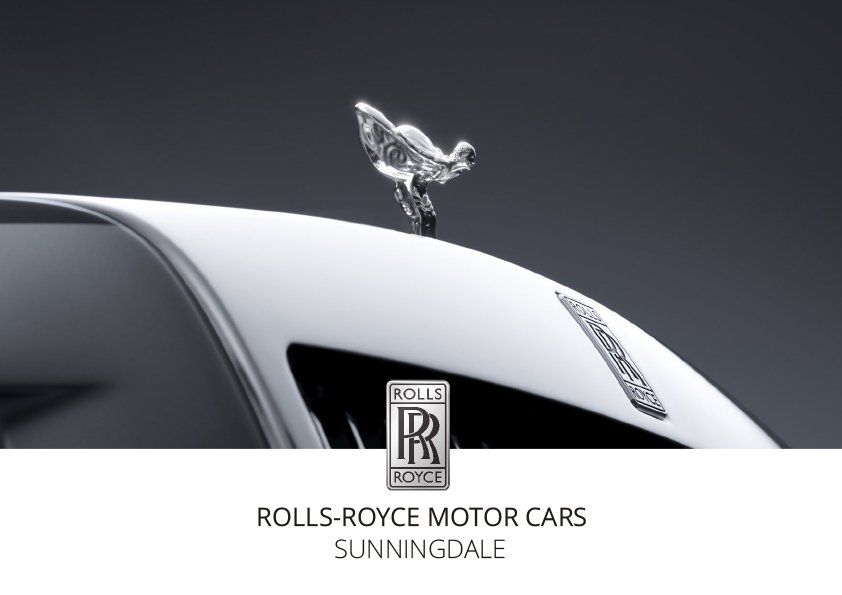 Rolls-Royce Motor Cars Sunningdale Brochure