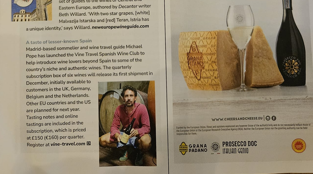 wine club in Decanter magazine