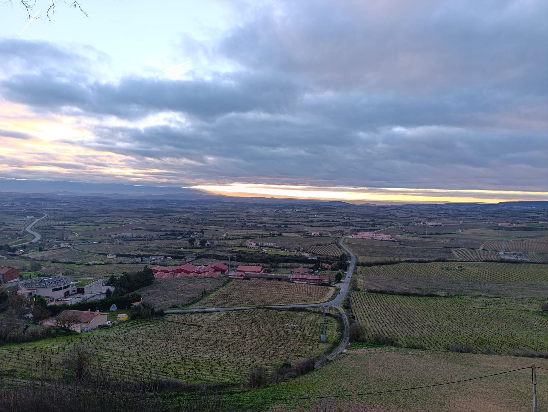 Rioja views from wine tour