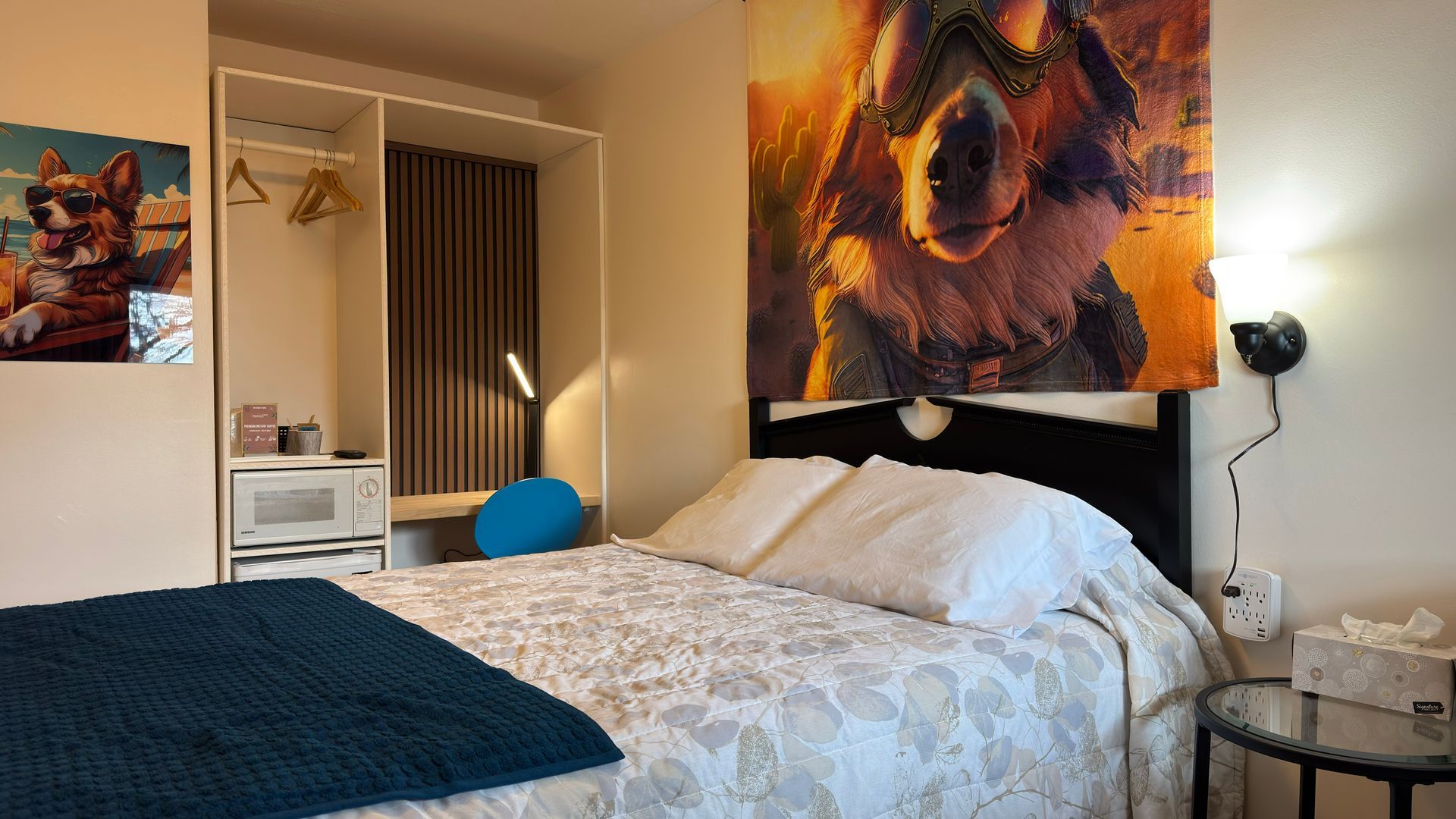 Dog friendly room